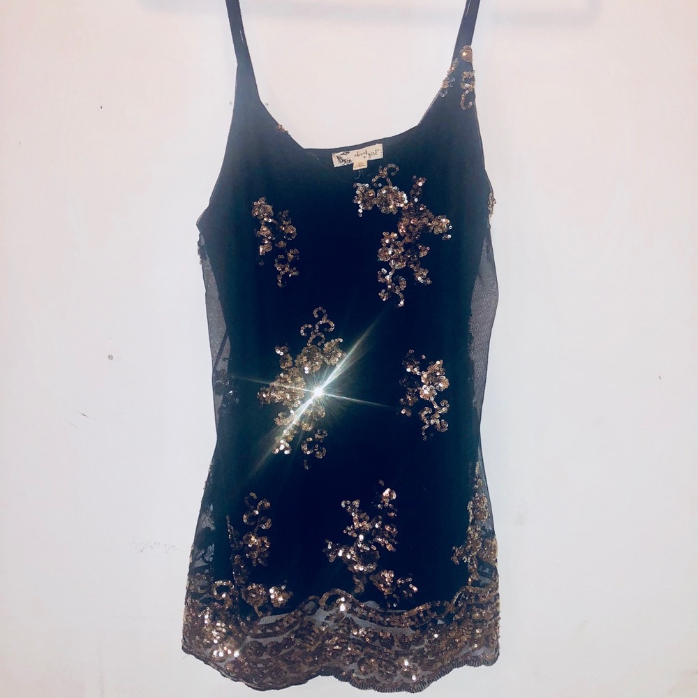 NWT Sequin Tank Top